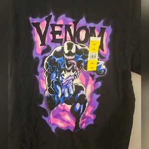 Black Venom Graphic T-Shirt